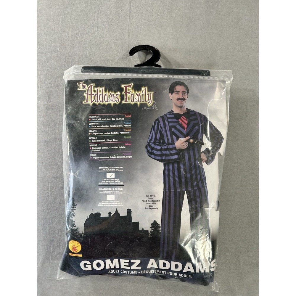 Rubies The Addams Family Gomez Addams Adult Costume One Size Halloween Dress Up